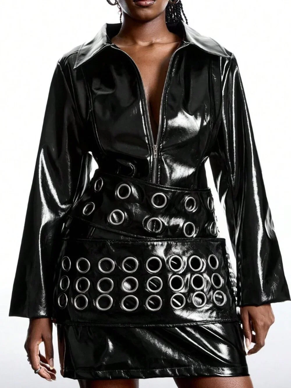 Black Punk Women's Jacket